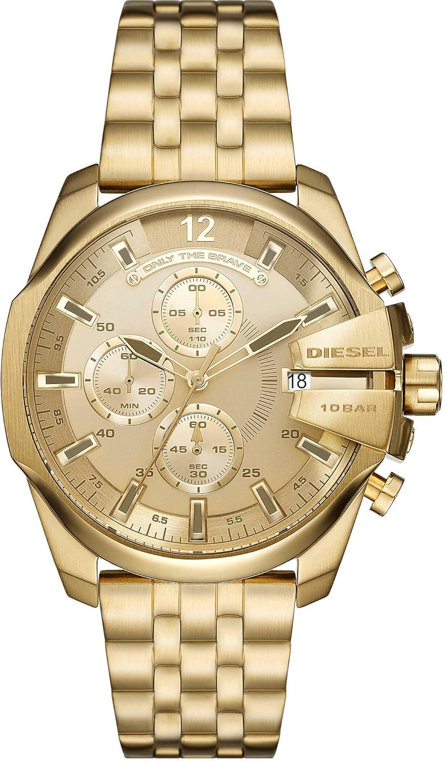 Thumbnail 5 de Diesel Orologio Baby Chief da uomo con cronografo al quarzo, cassa 43 mm e cinturino in acciaio inossidabile