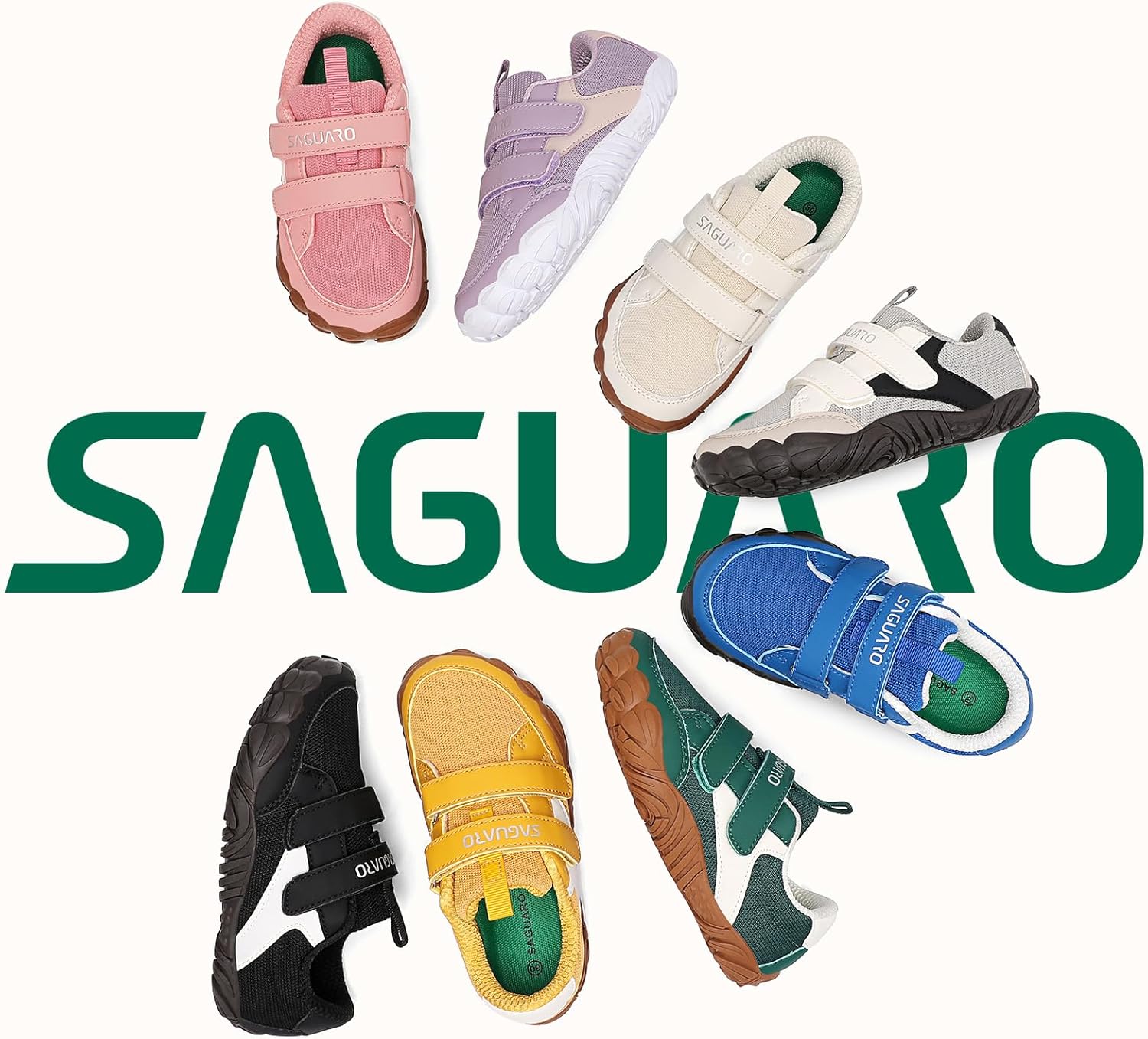 Thumbnail 6 de SAGUARO Kinder Barfußschuhe – Leicht, mit breiter Zehenbox und Zero-Drop-Sohle, Gr. 25-36
