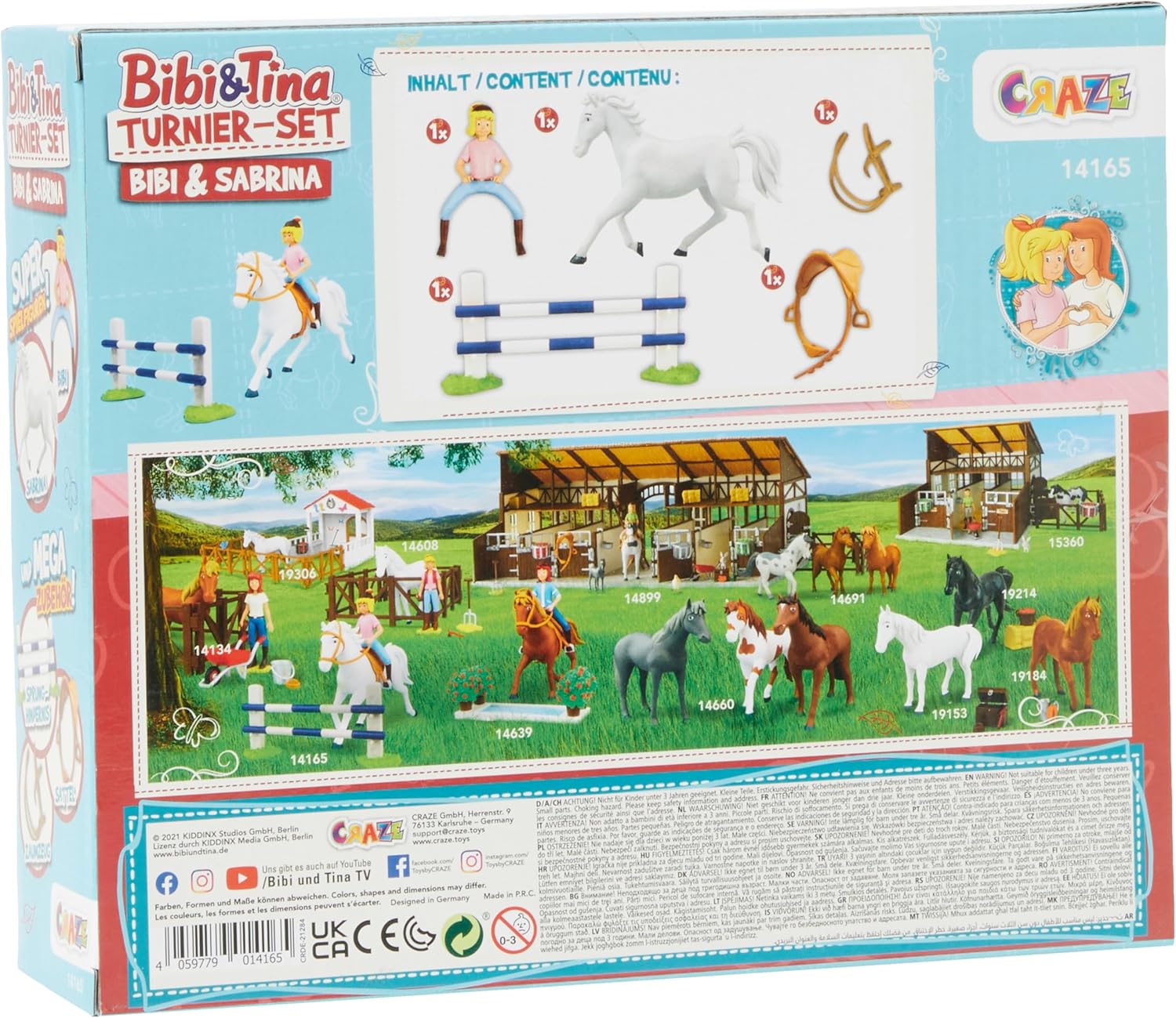 Thumbnail 2 de Craze Bibi y Tina Juego de Torneo 🐴 con Accesorios