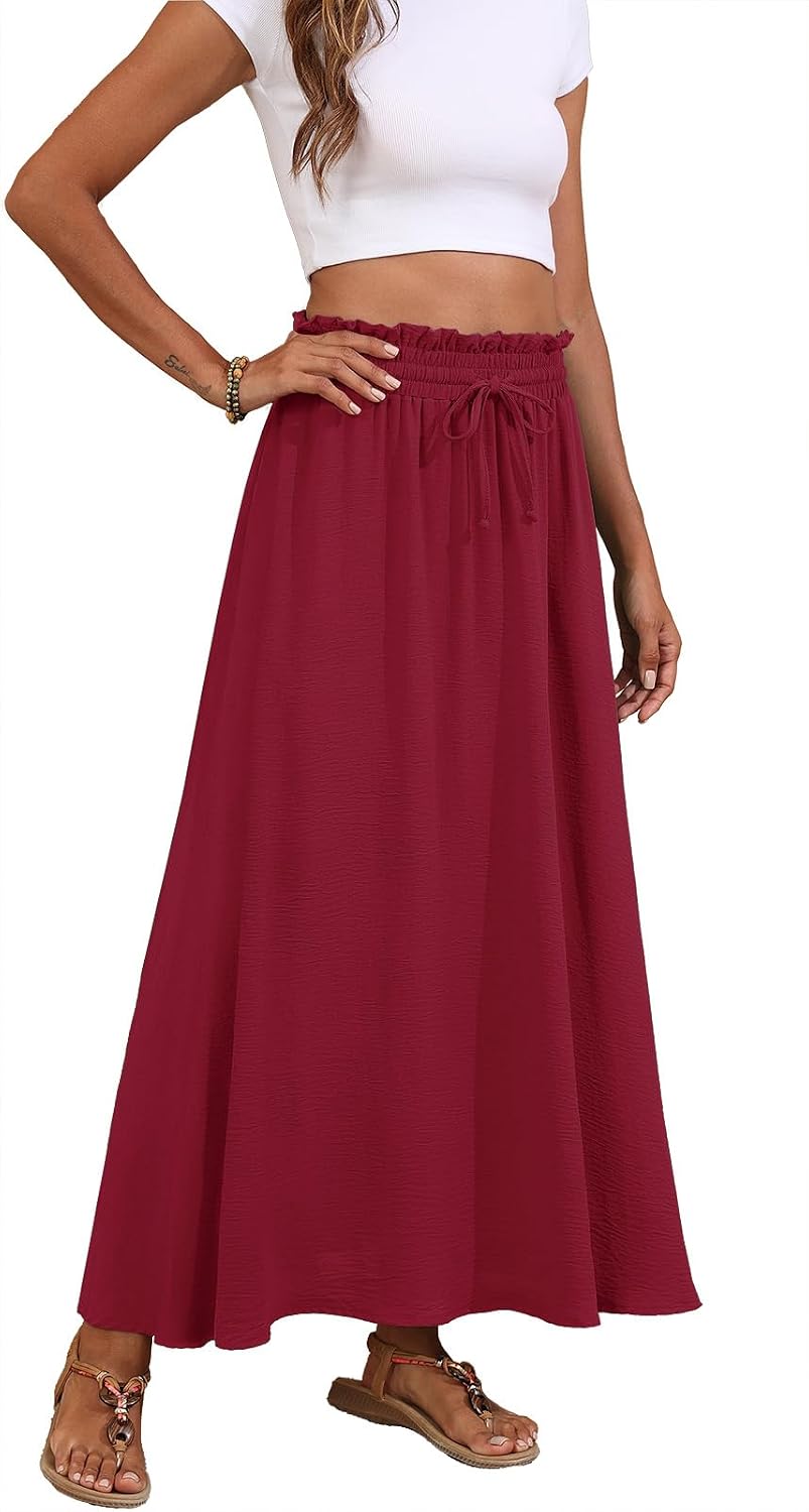 Detalle 2 de Askyes Women's Maxi Skirt, Chiffon