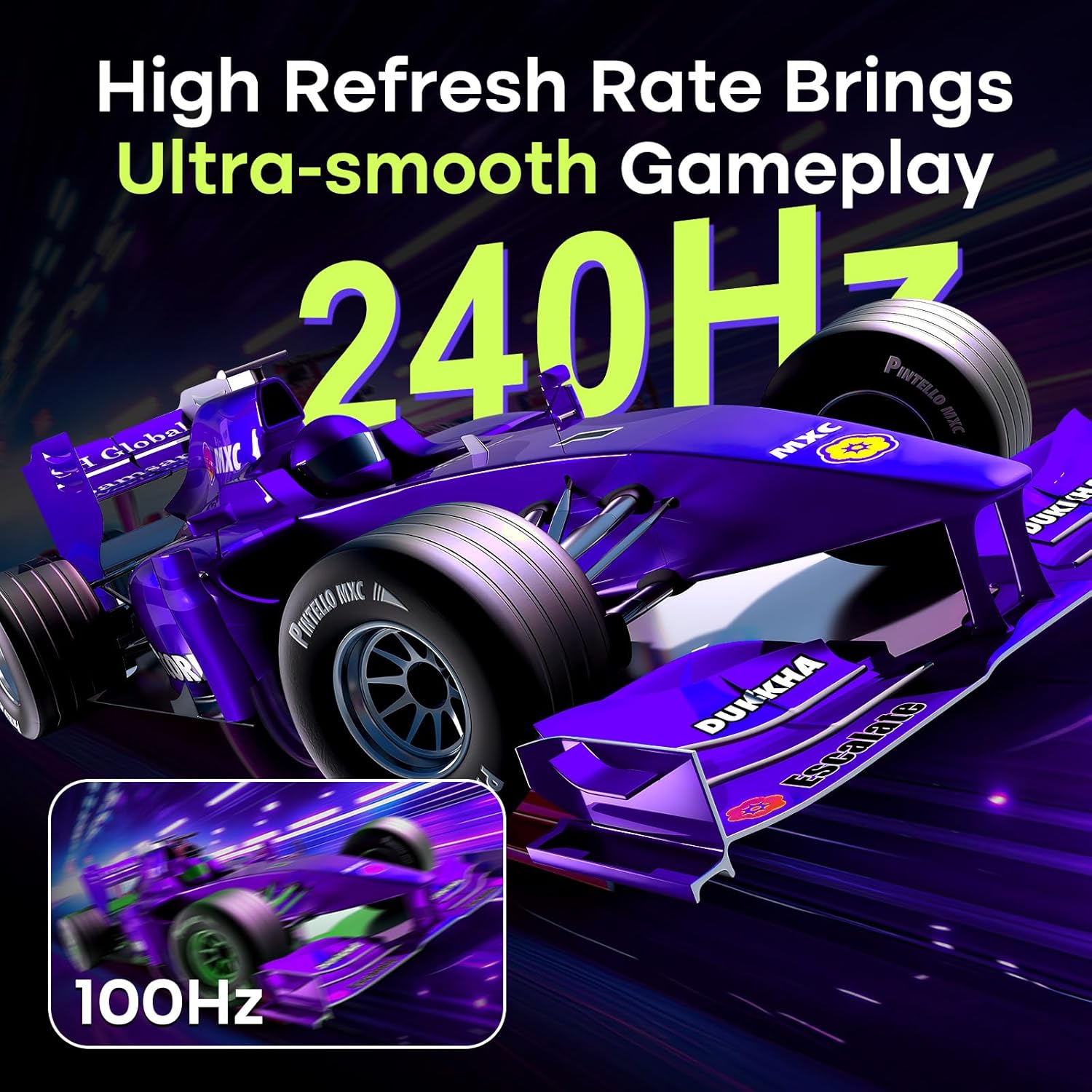 Detalle 2 de Amzfast AMZG27F5 Pro 27 Inch 240Hz Monitor