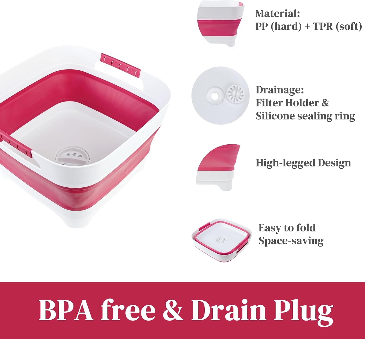 Thumbnail 3 de GIMWA 2.6 Gal collapsible camping sink