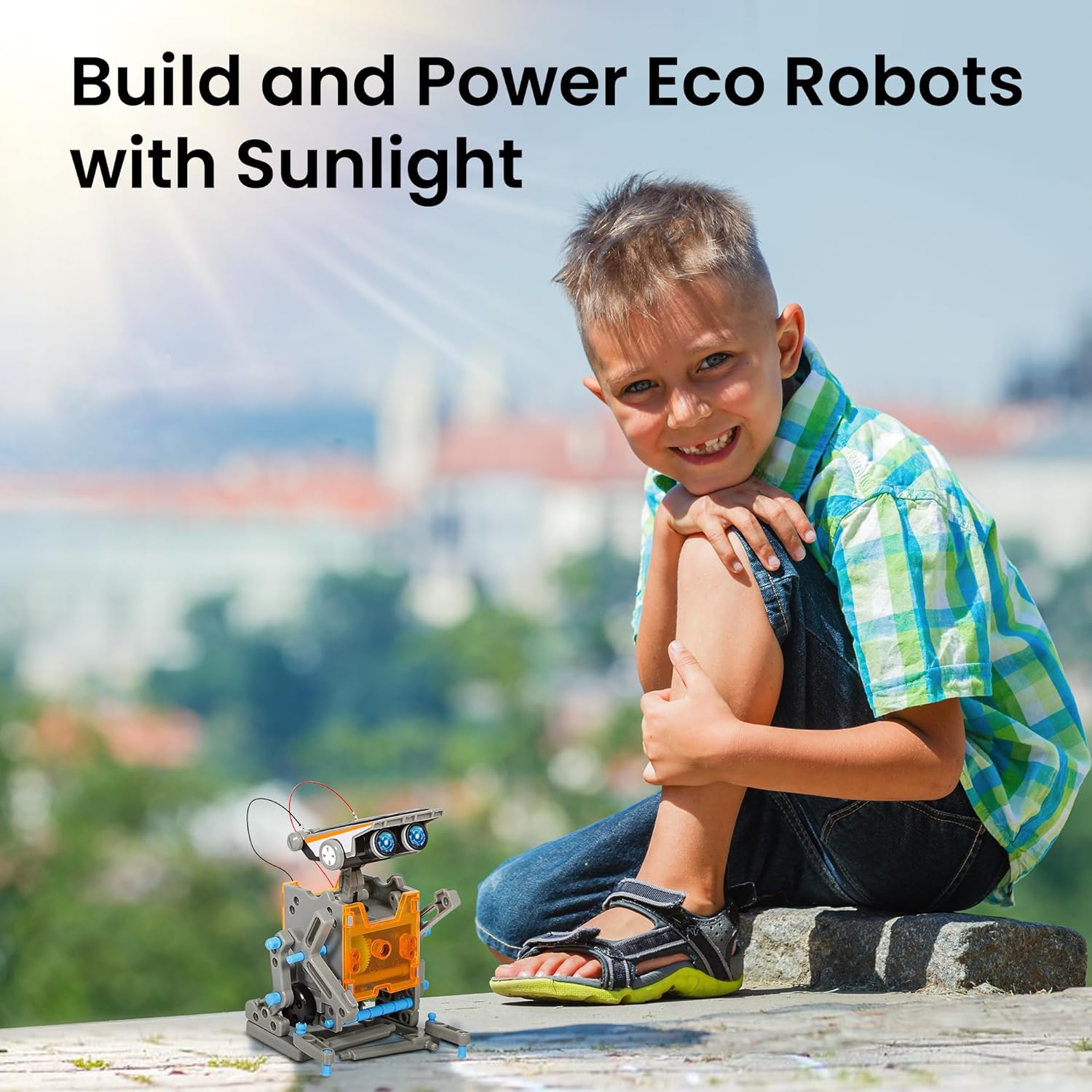Thumbnail 2 de Sillbird STEM 12-in-1 Solar Robot Building Kit (190-piece DIY set) for ages 8+