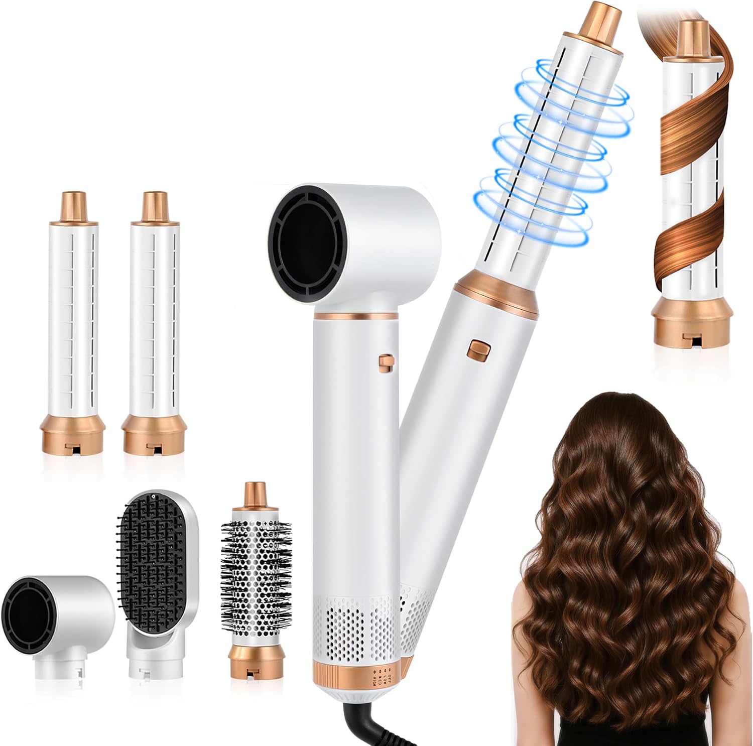 Detalle de Air styler 5 in 1 Haarstyler 1000W