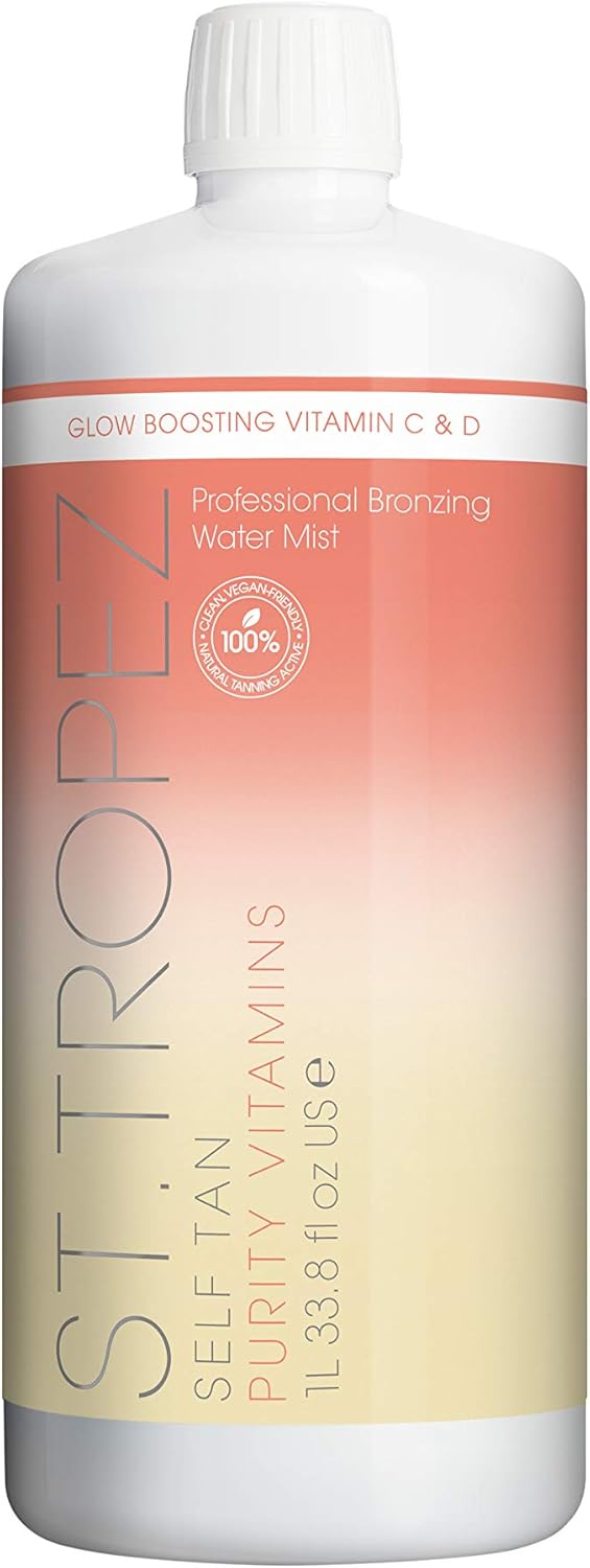 Detalle 2 de St.Tropez Vitamin D Boosting Self Tan Purity – Bronzing Water Serum for Face