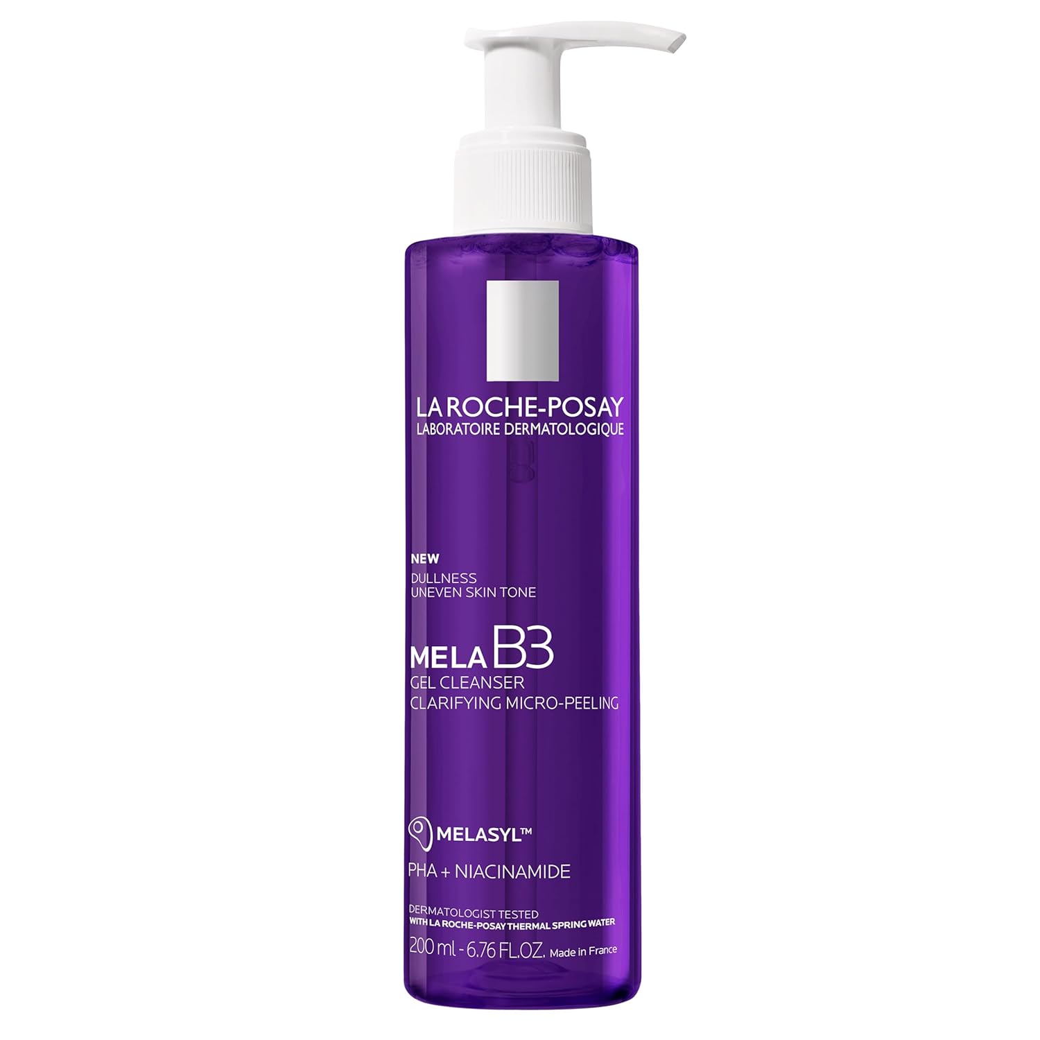 Detalle de La Roche Posay Klärendes Anti-Pigmentflecken Reinigungsgel – Melasyl & Niacinamid, 200 ml