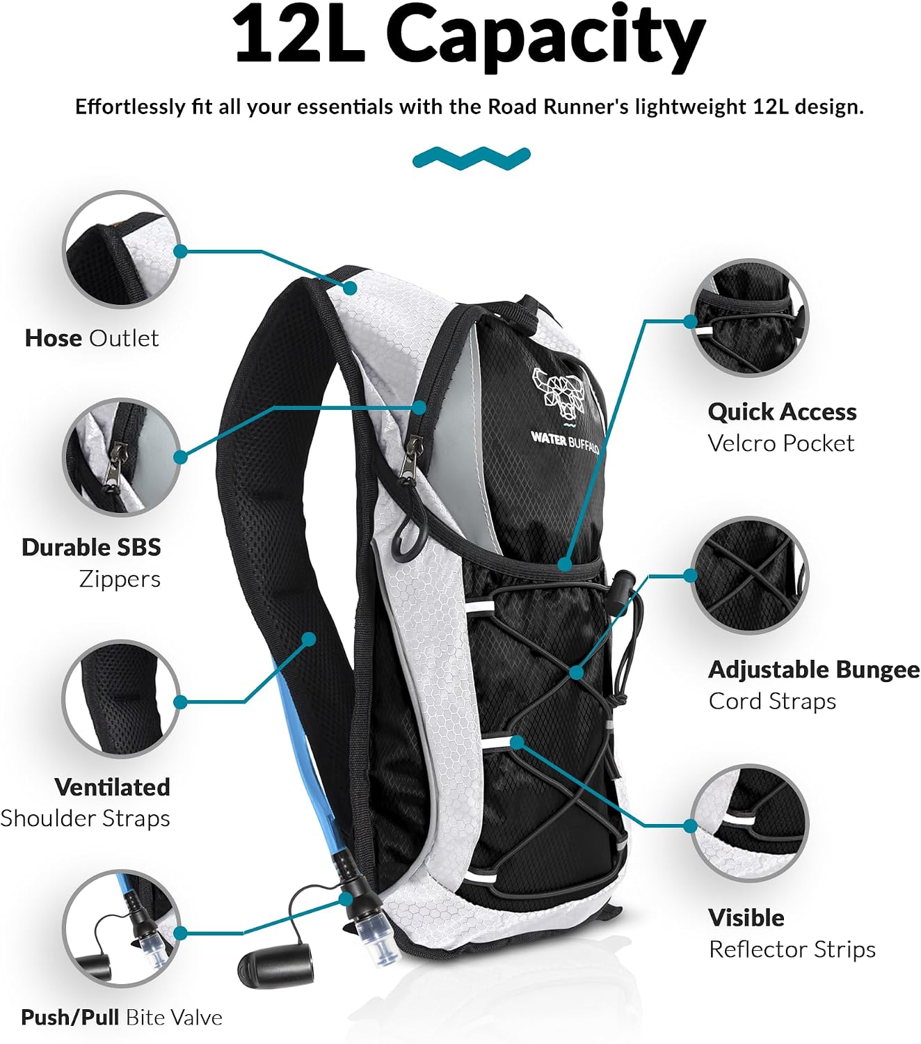 Thumbnail 1 de Water Buffalo Road Runner Hydration Pack 12L