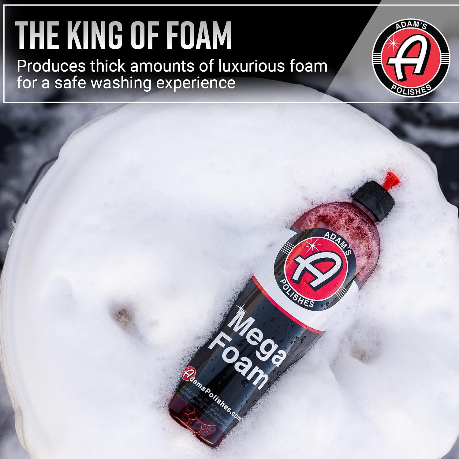 Detalle de Adam's Polishes Mega Foam 16oz 2-Pack