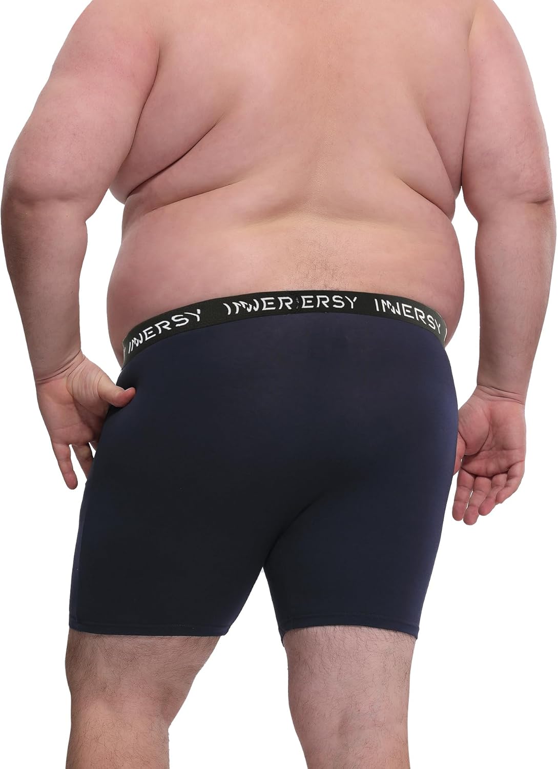 Thumbnail 3 de INNERSY Men's Big and Tall Boxer Briefs 4-Pack