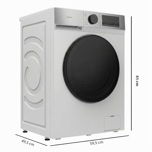 Detalle 2 de Cecotec Lavadora Carga Frontal 7 kg Bolero DressCode 7450 Inverter: eficiencia y silencio para tu hogar