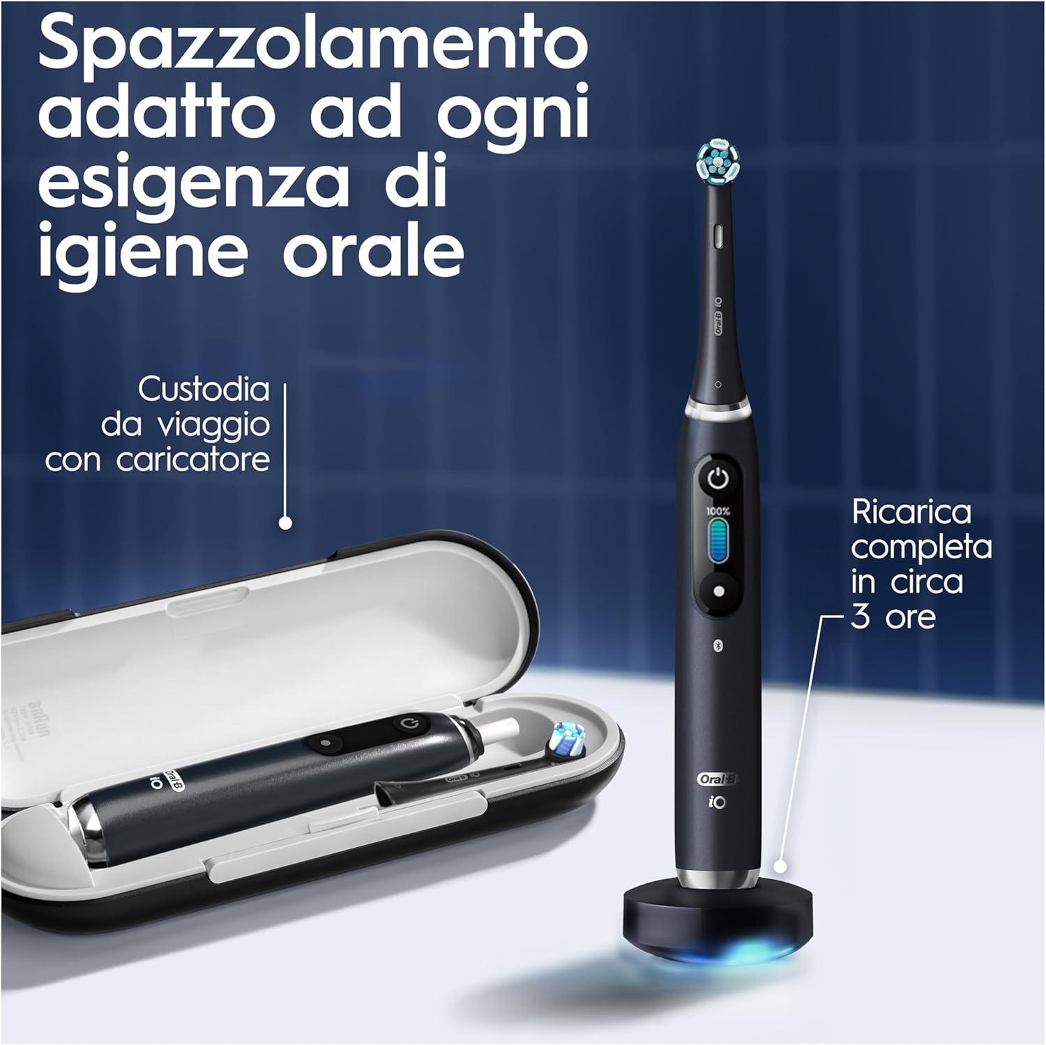 Thumbnail 6 de Oral-B iO 9 spazzolino elettrico 1 pezzo 🪥
