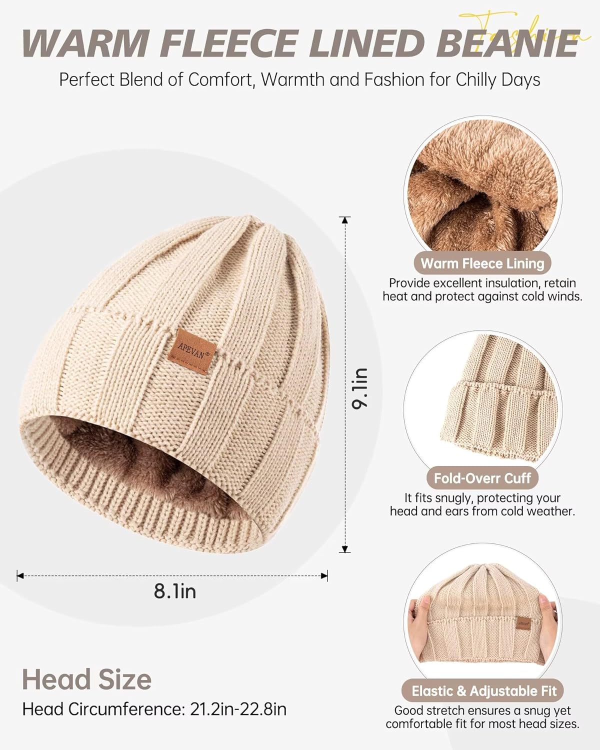 Thumbnail 1 de Winter Hat Gloves Scarf Set 67×11 🧣