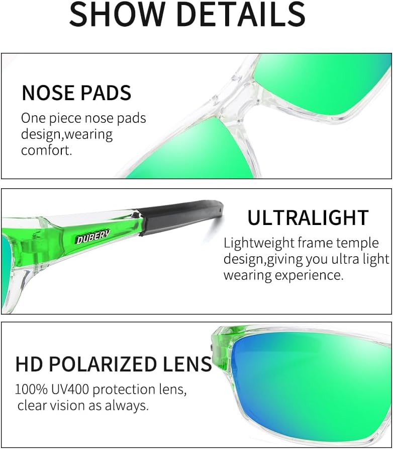 Thumbnail 3 de HGDGears Polarized Sport Sunglasses 70mm lens