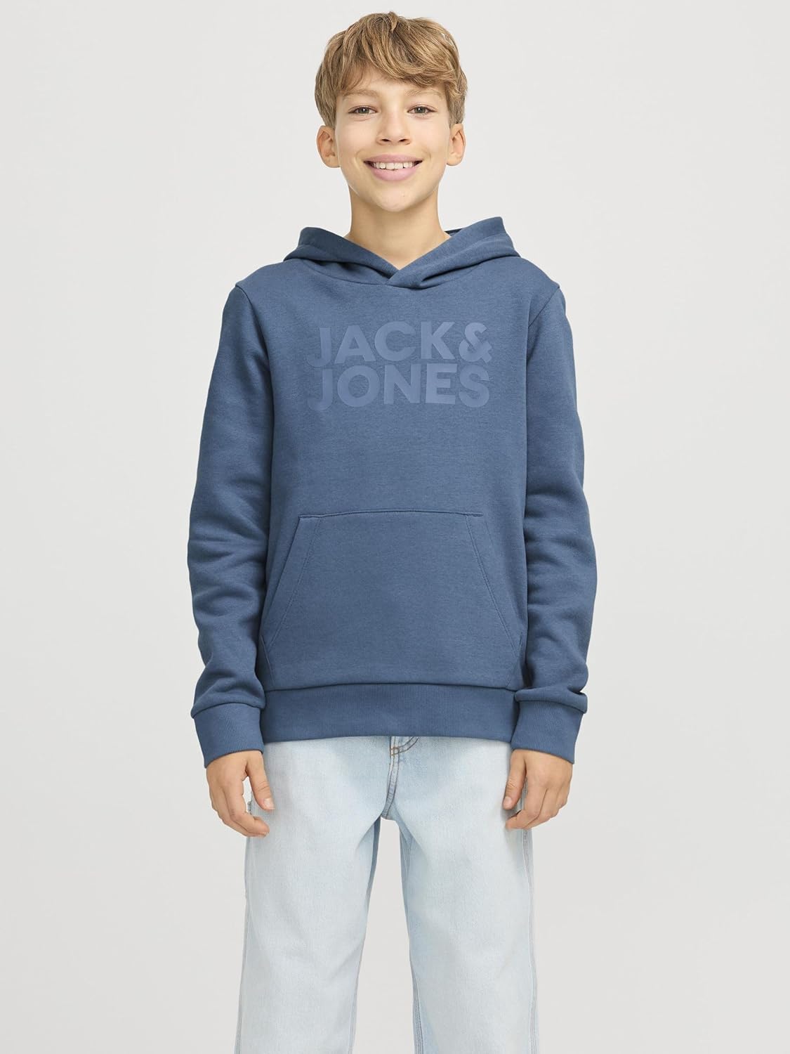 Thumbnail 2 de JACK & JONES Felpa con cappuccio e logo JJECORP, maglione basic con tasca a marsupio