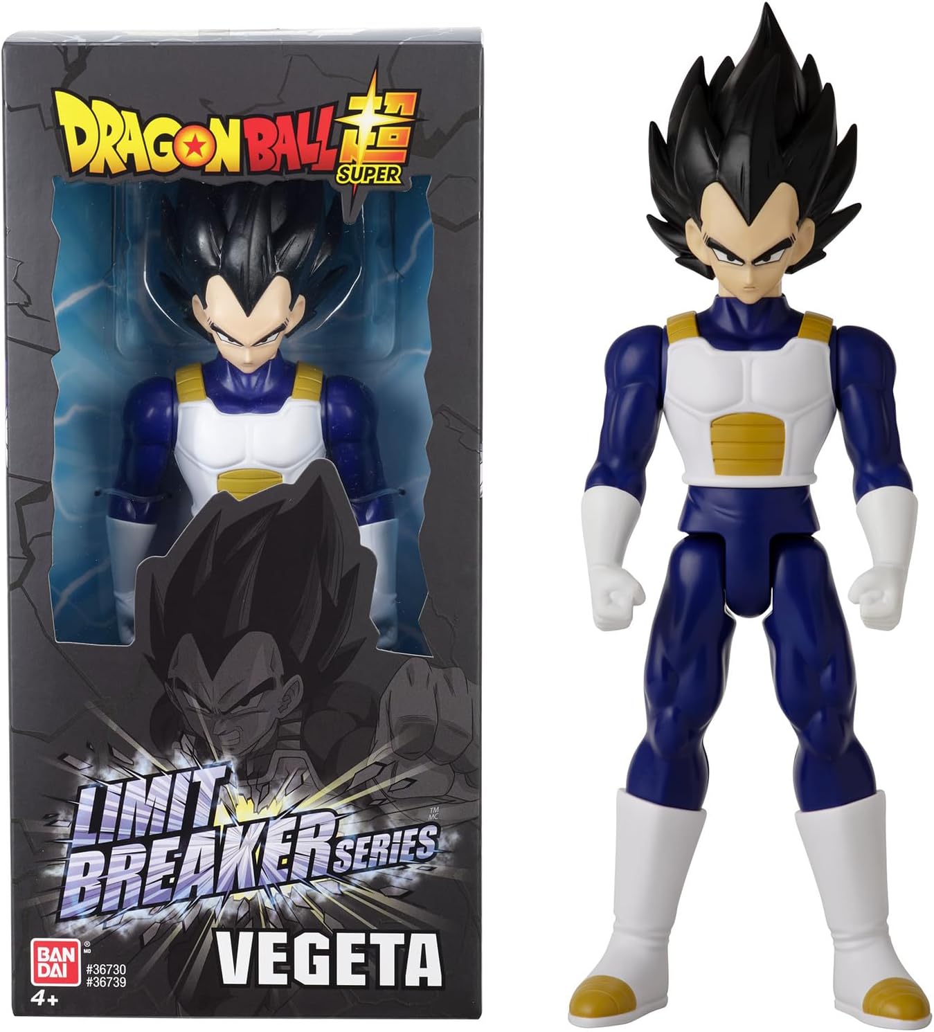 Detalle de BANDAI Dragon Ball - Figurine géante Vegeta Limit Breaker 30 cm — Licence Officielle