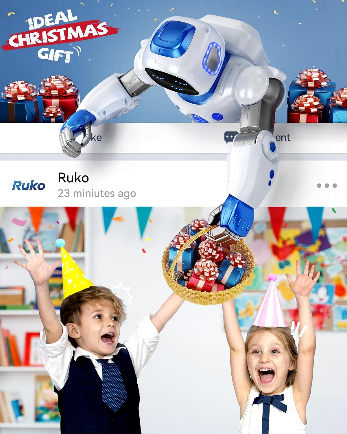 Detalle 2 de Ruko Programmable Robot Toy 1088