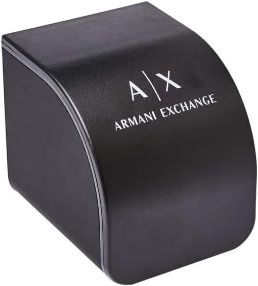 Thumbnail 4 de Armani Exchange Montre pour Homme – cadran bleu, cuir bleu