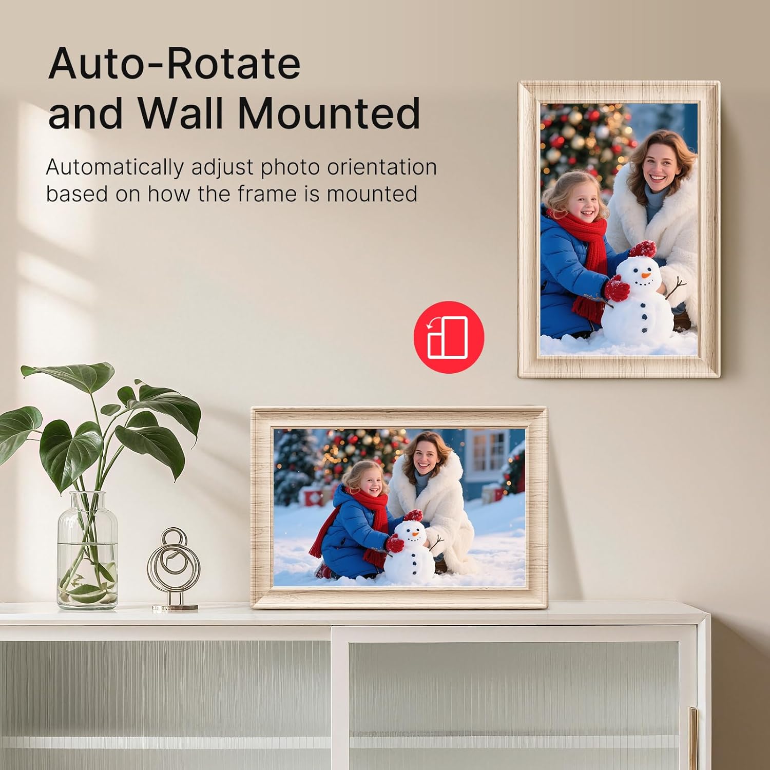 Thumbnail 4 de Frameo 10.1" WiFi digital photo frame 32GB