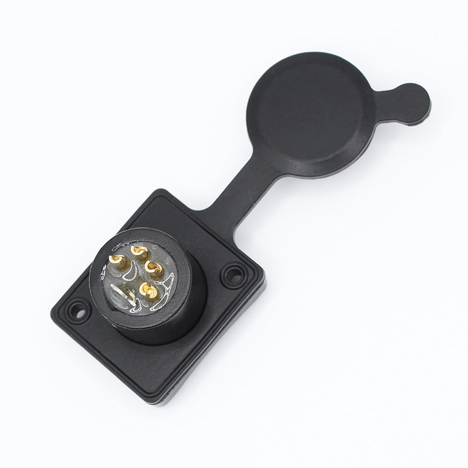 Thumbnail 6 de Xilaghy 4-Pin XLR Panel Mount Male Jack with Waterproof Cover (IP65) – Gold-Plated Contacts