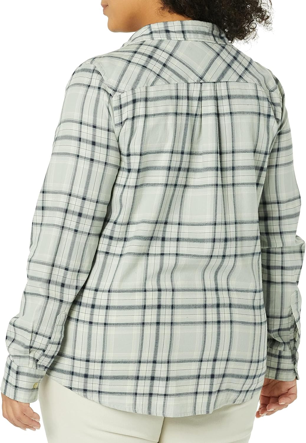 Thumbnail 3 de Amazon Essentials Damen Regular-Fit leichtes kariertes Langarm-Flanellhemd