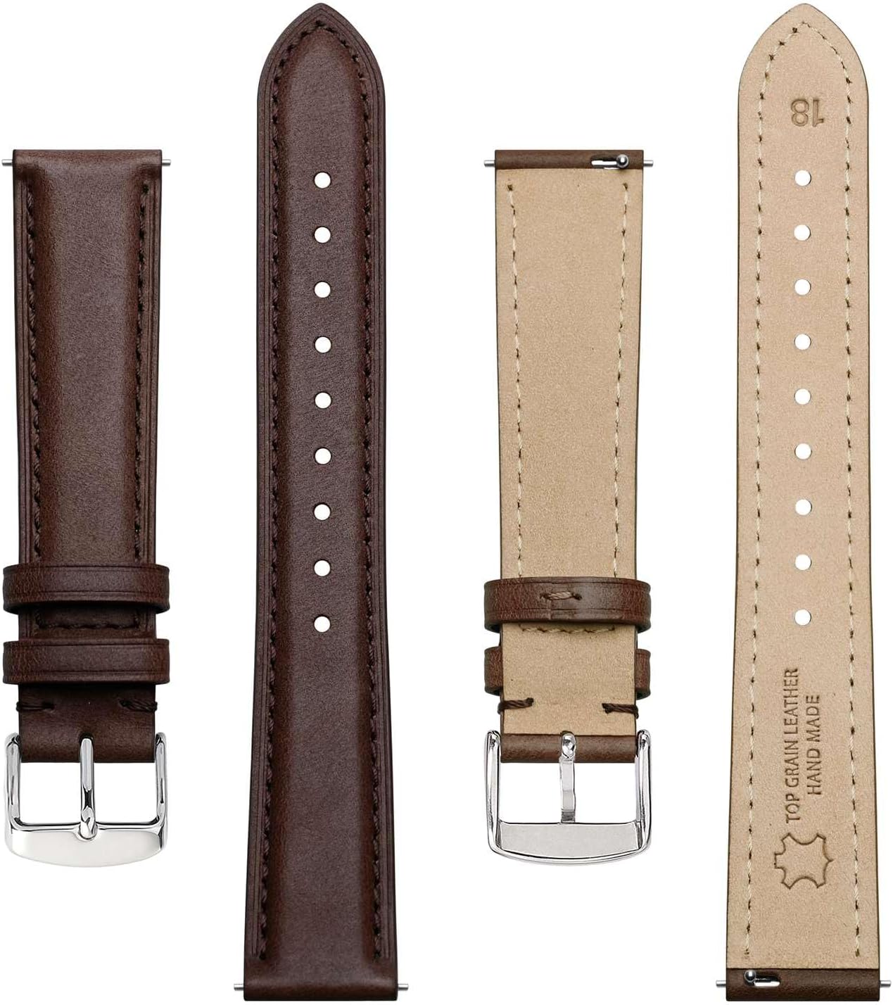 Thumbnail 2 de Bracelet de montre cuir BISONSTRAP 12 mm