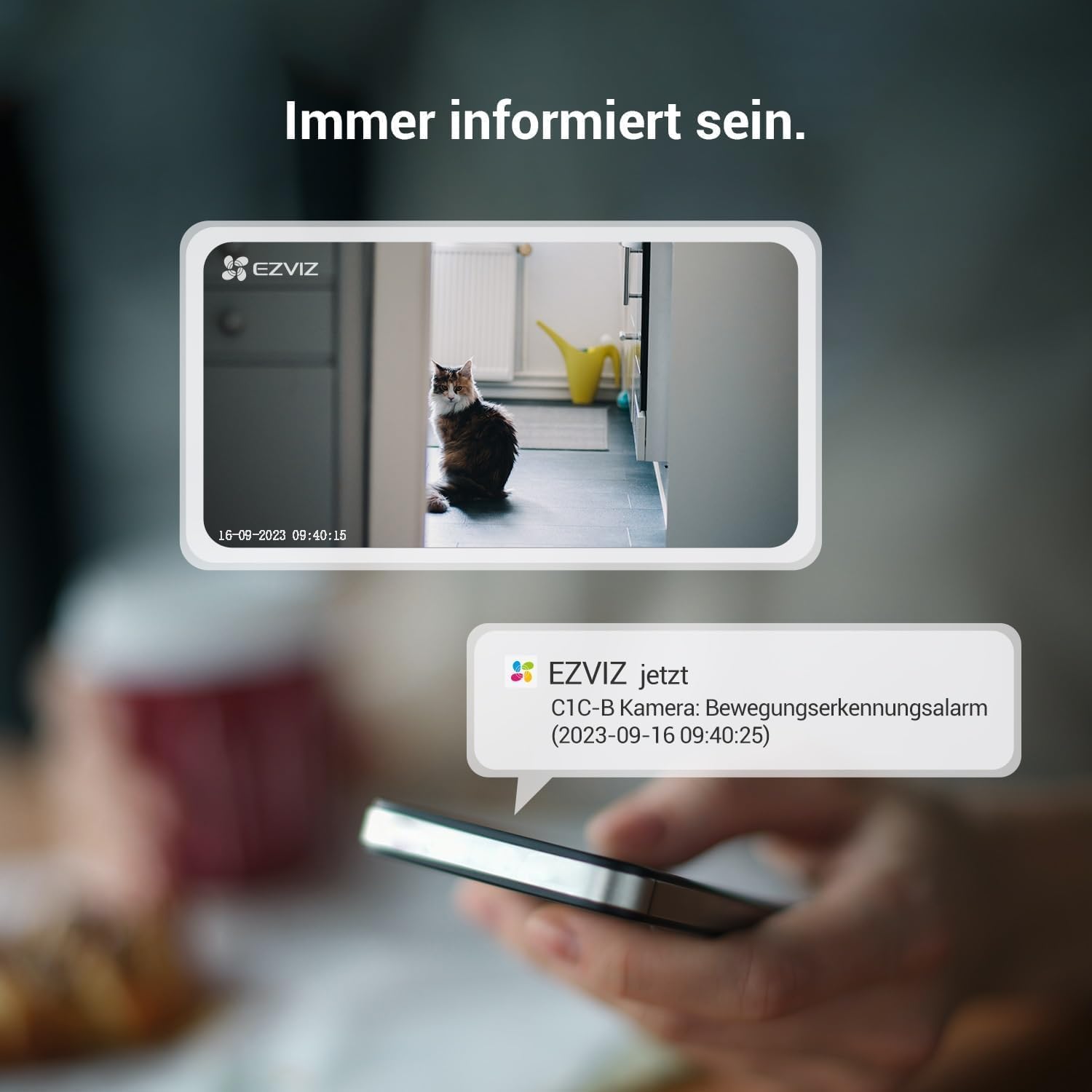 Thumbnail 4 de EZVIZ C1C 1080P Überwachungskamera