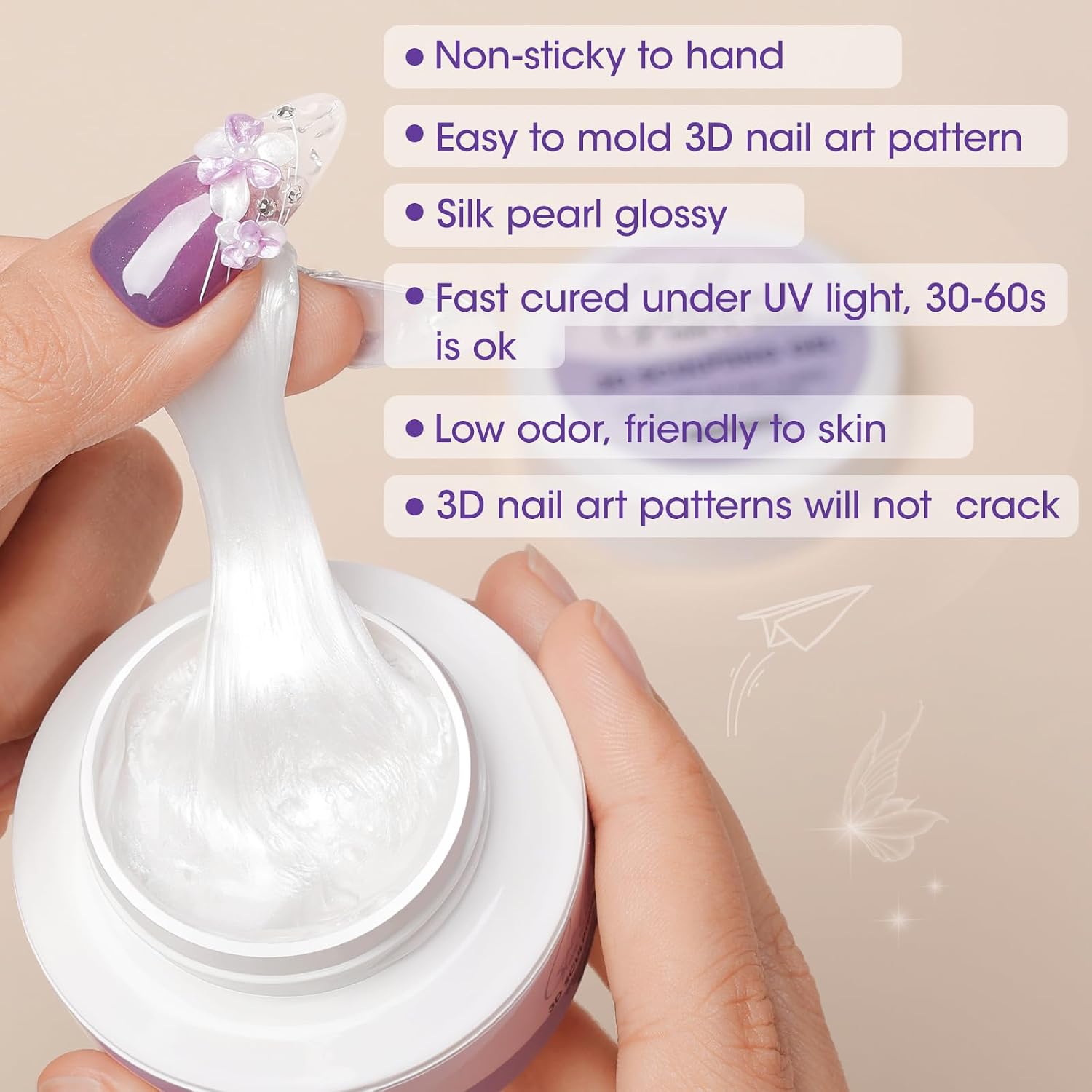 Detalle de Gellen 3D Nail Sculpting Gel 30g