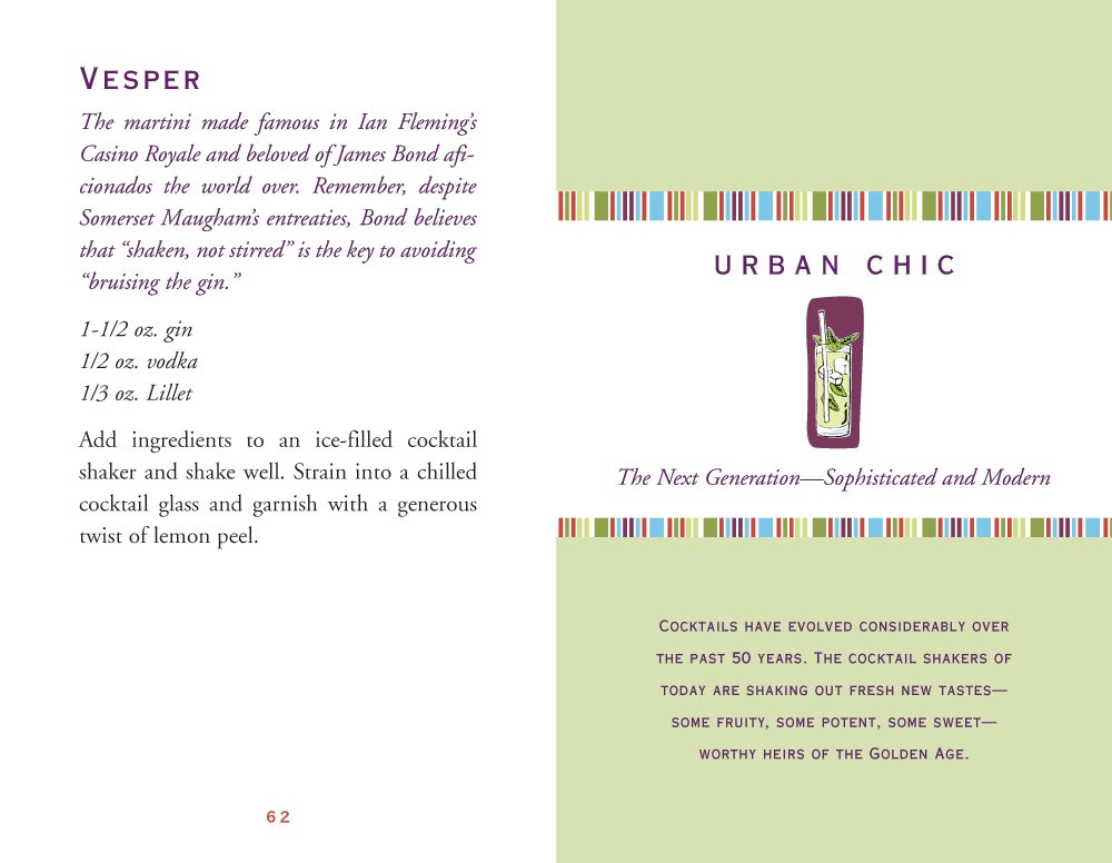 Detalle de The Little Black Book of Cocktails: 150+ Recipes, Hardcover-Spiral