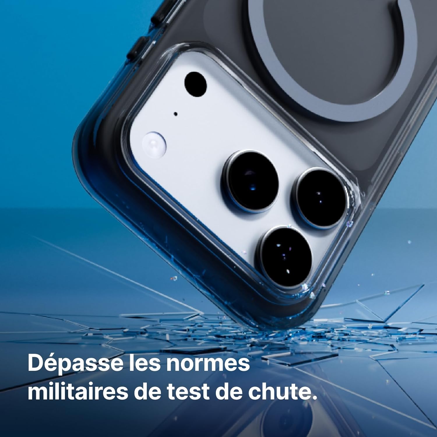 Thumbnail 1 de RhinoShield coque compatible MagSafe pour iPhone 17 (transparente) anti-jaunissement