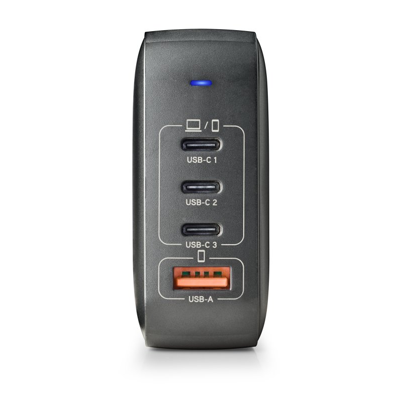 Detalle 2 de Cargador de pared NGS BUD 165W: 4 puertos para carga rápida de varios dispositivos