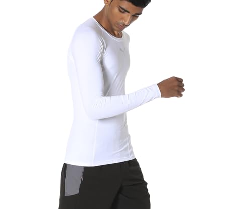 Detalle de PUMA Liga Baselayer Tee LS vêtements fonctionnels pour homme ⚙