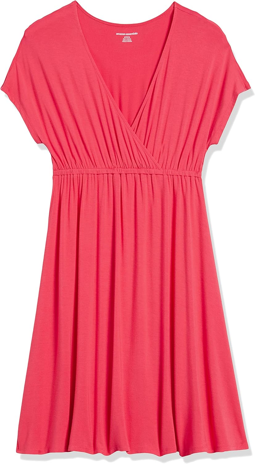 Thumbnail 5 de Amazon Essentials Damen Surplice-Kleid (Erhältlich in Übergröße) – LENZING ECOVERO