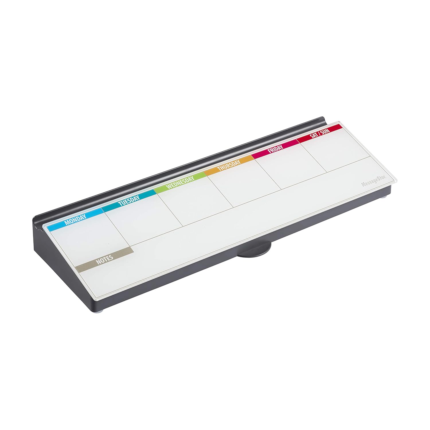 Detalle de ECR4Kids Dry-Erase Desk Organizer, Tempered Glass