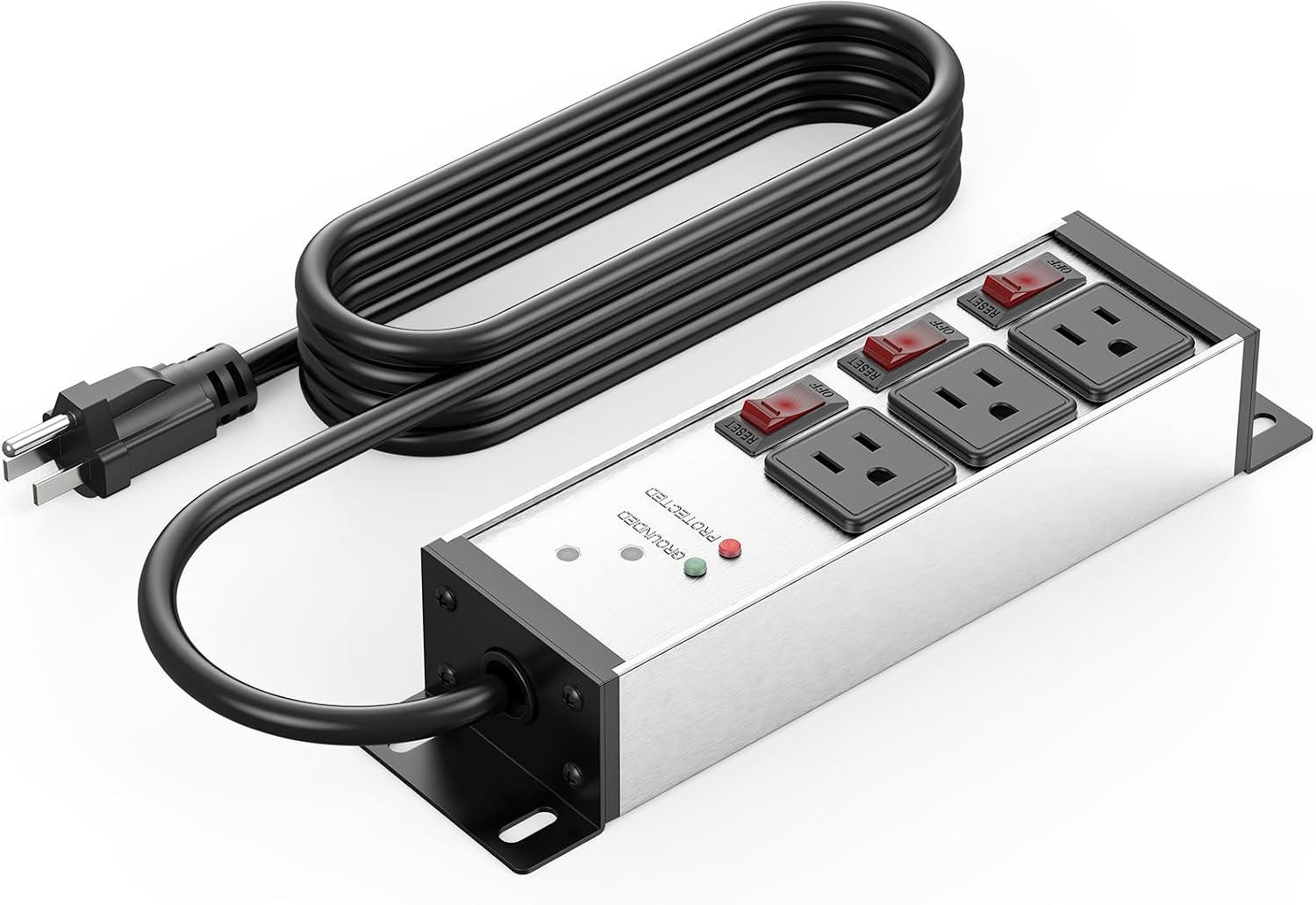 Detalle de CCCEI Heavy-Duty Power Strip, 25-Foot Cord