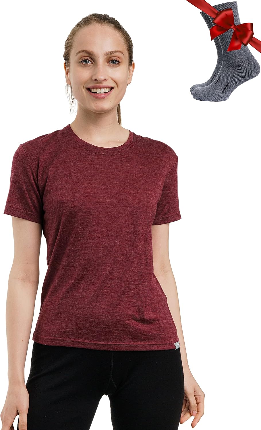 Imagen de Merino.tech Merino T Shirt Damen 100% Merino en OfertitasTOP