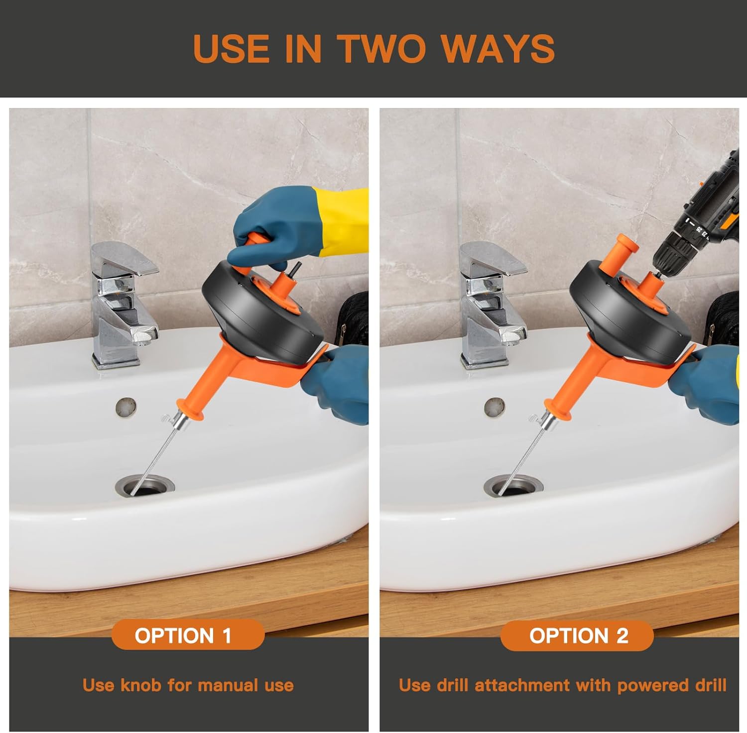 Thumbnail 6 de Drain Snake 10M with Drill Attachment
