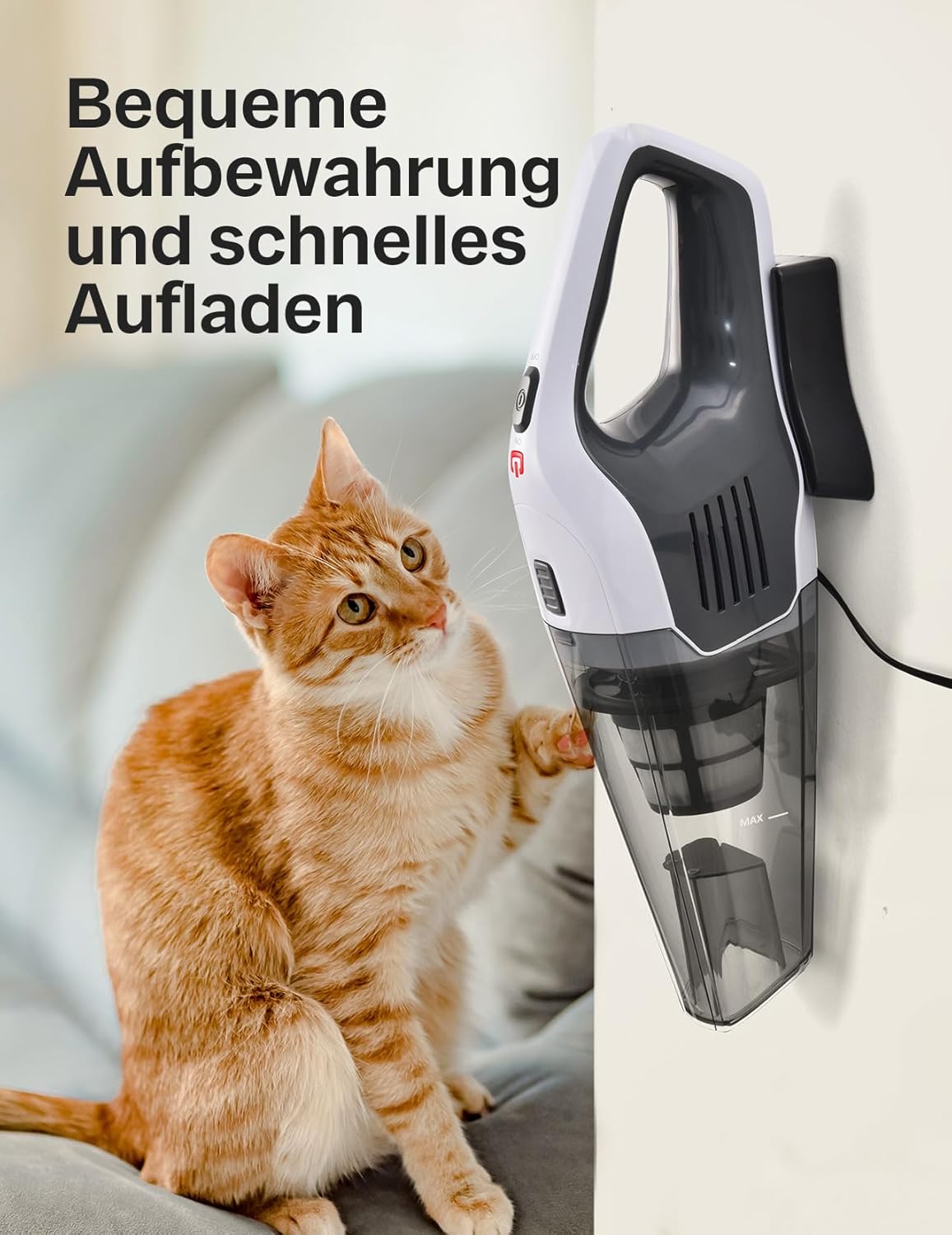Detalle 2 de Handstaubsauger 30 Minuten Laufzeit đź§ą