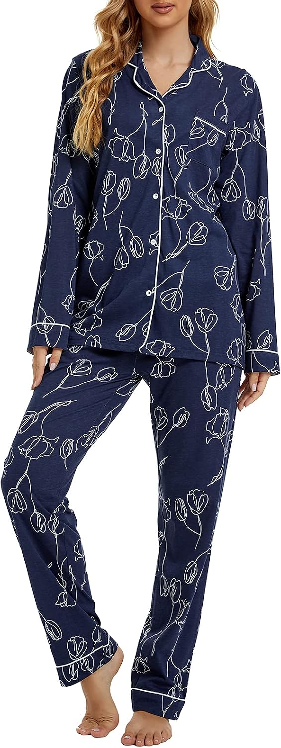 Tugege Pajamas Long Sleeve Set for Women