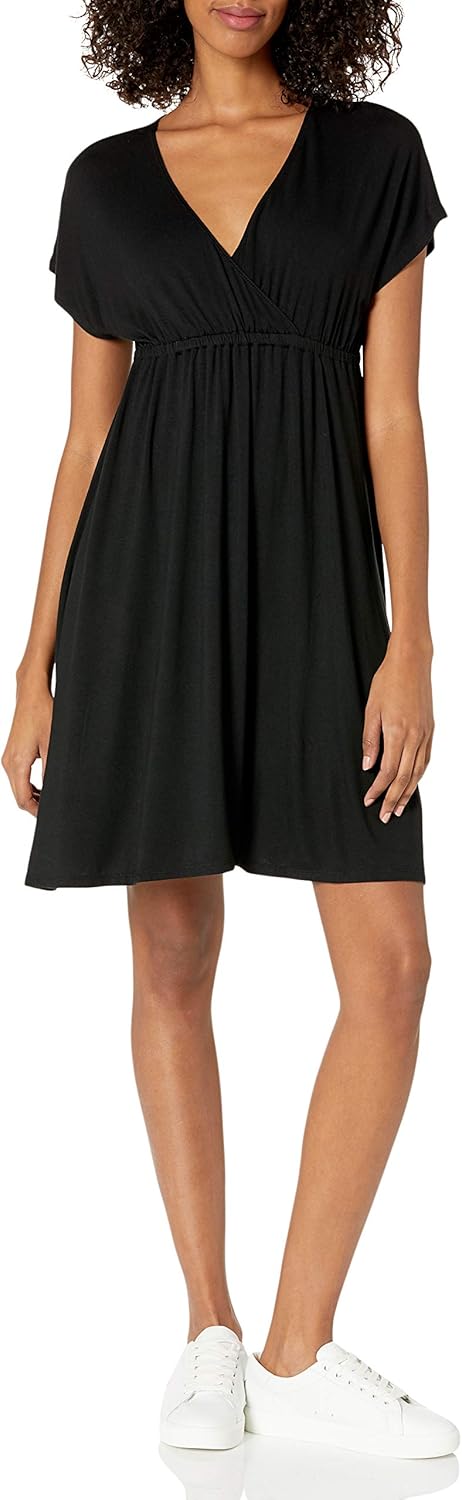 Thumbnail 6 de Amazon Essentials Damen Surplice-Kleid (in Übergröße) – Viskose-Mischung mit LENZING ECOVERO