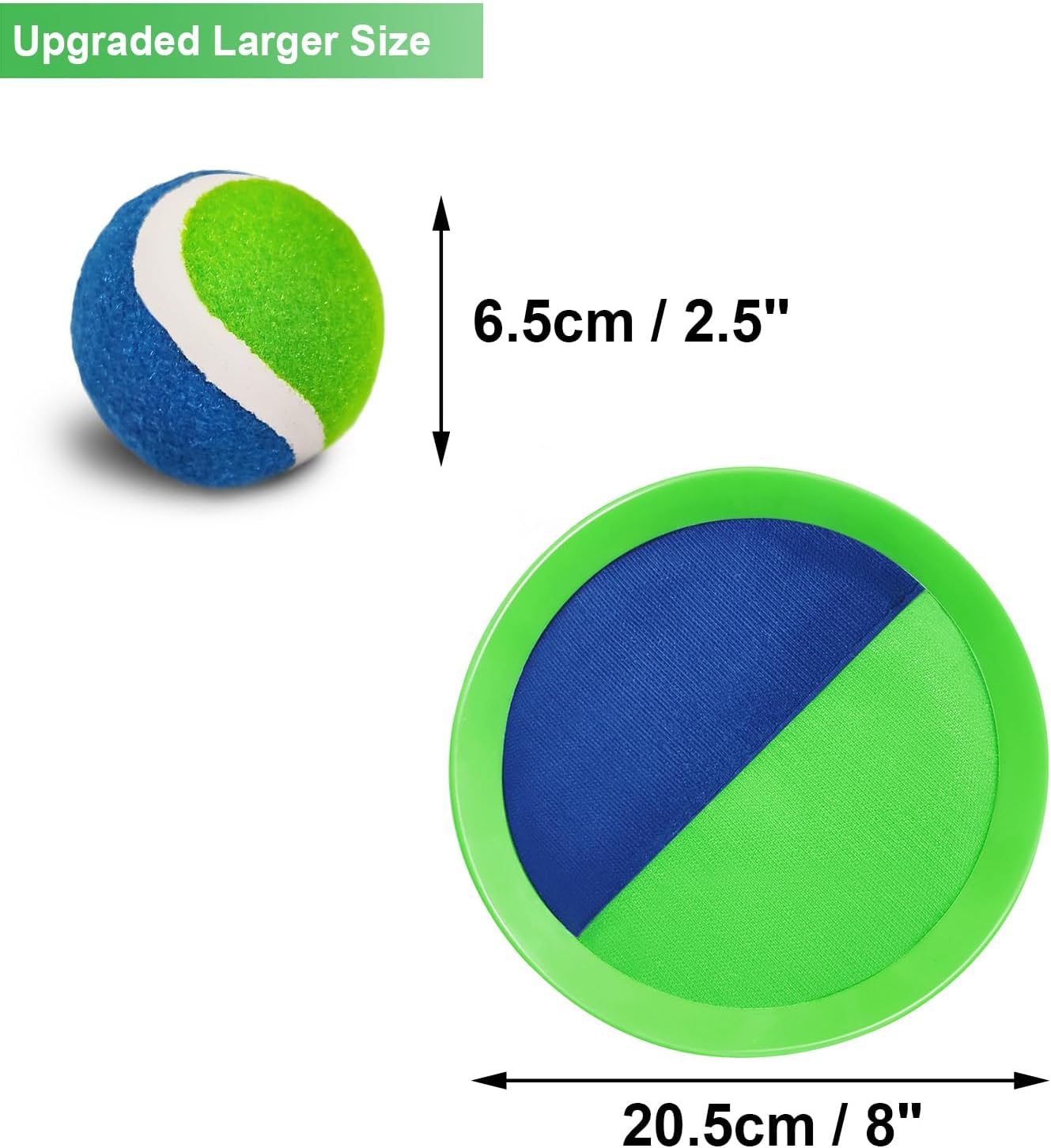 Detalle 1 de Jalunth Klettballspiel 20,5 cm