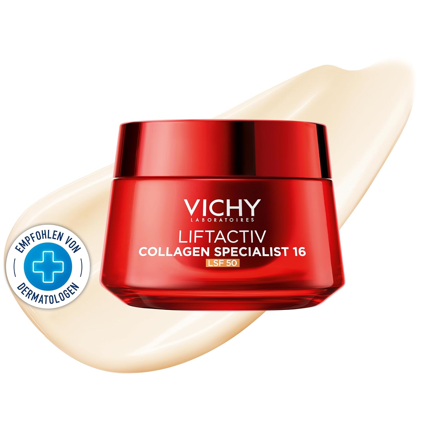 Detalle 2 de Vichy Liftactiv Collagen Specialist 16 Creme LSF 50 – Ant-Aging Tagescreme mit UV-Schutz