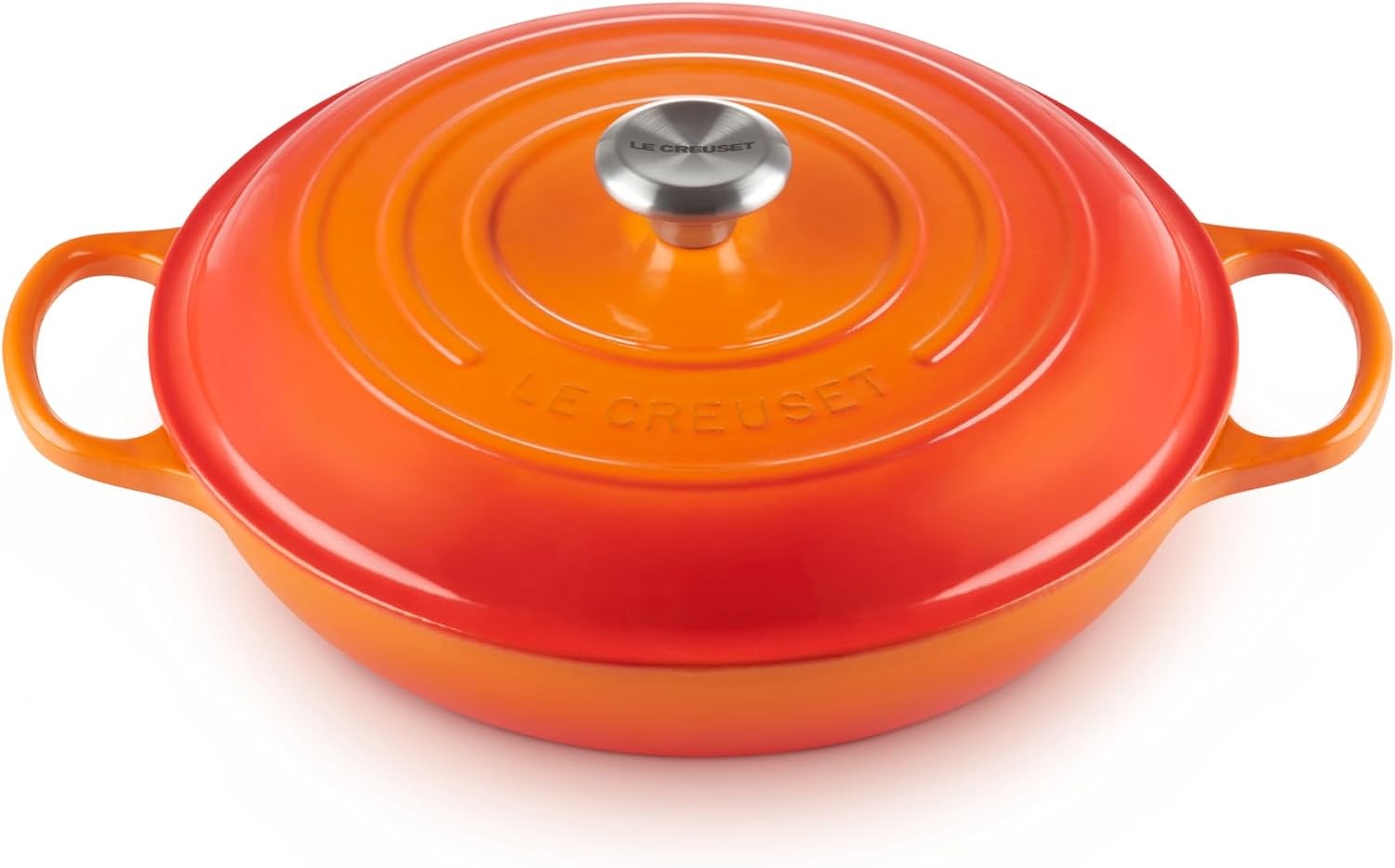 Thumbnail 6 de Le Creuset Signature Gusseisen Gourmet-Profitopf rund Ø 26 cm, 2,2 l – Shell Pink