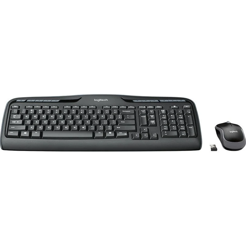 Thumbnail 2 de Logitech MK330 Combo Inalambrico: Teclado + Ratón Negro 🖱