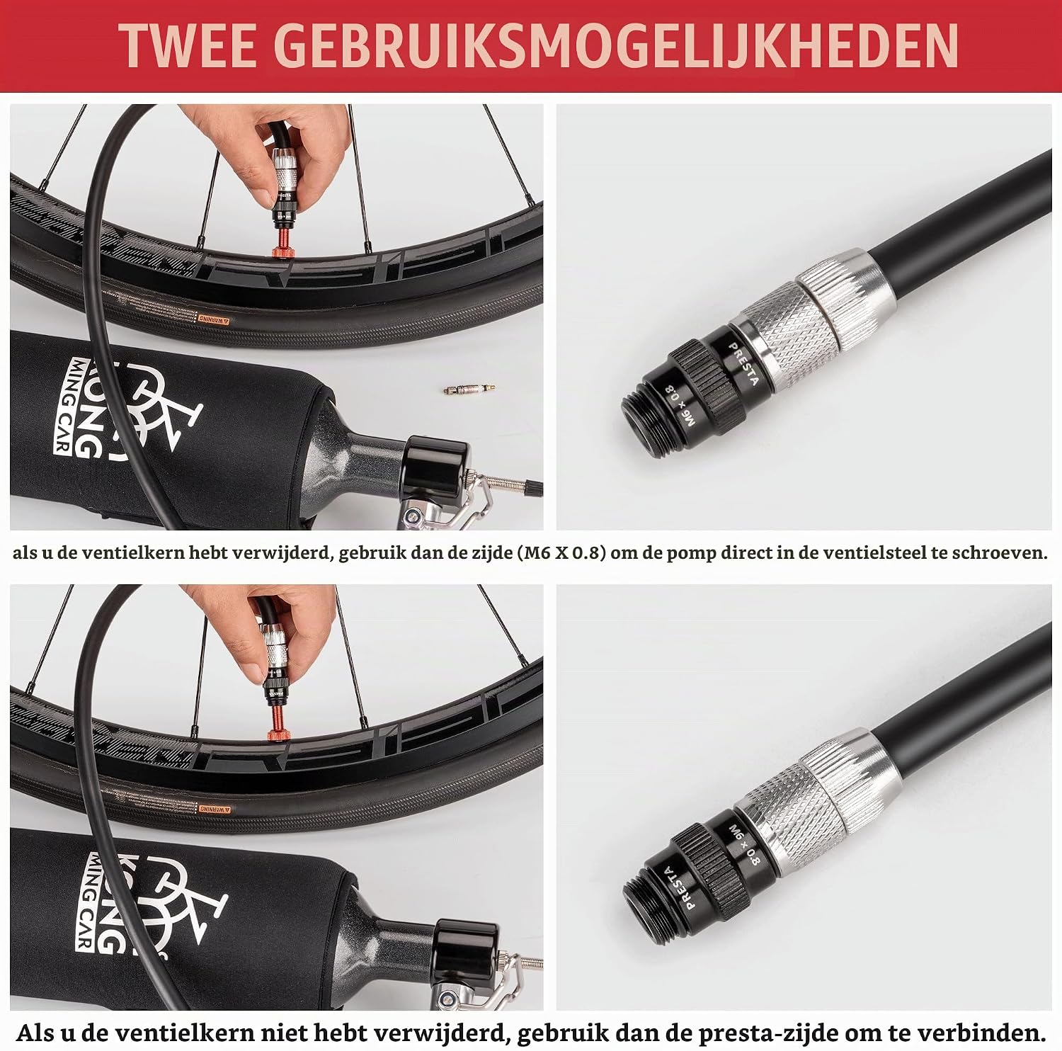Thumbnail 4 de KONG MING CAR KMC-0105 tubeless-bandbooster 1,1 liter, 160 psi