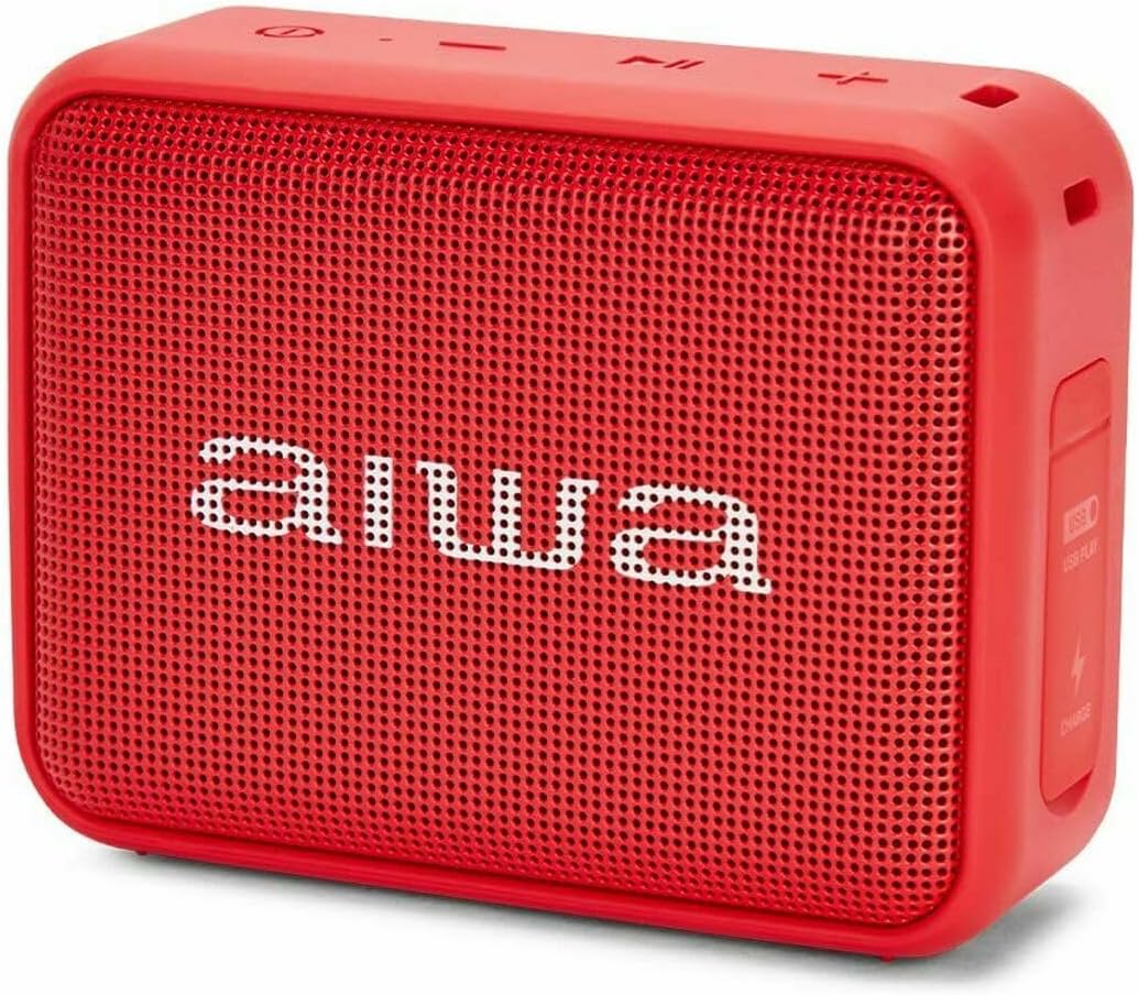 Detalle 2 de AIWA BS-200BK: Tragbarer Bluetooth-Lautsprecher mit True Wireless Stereo, wasserdicht, Schwarz