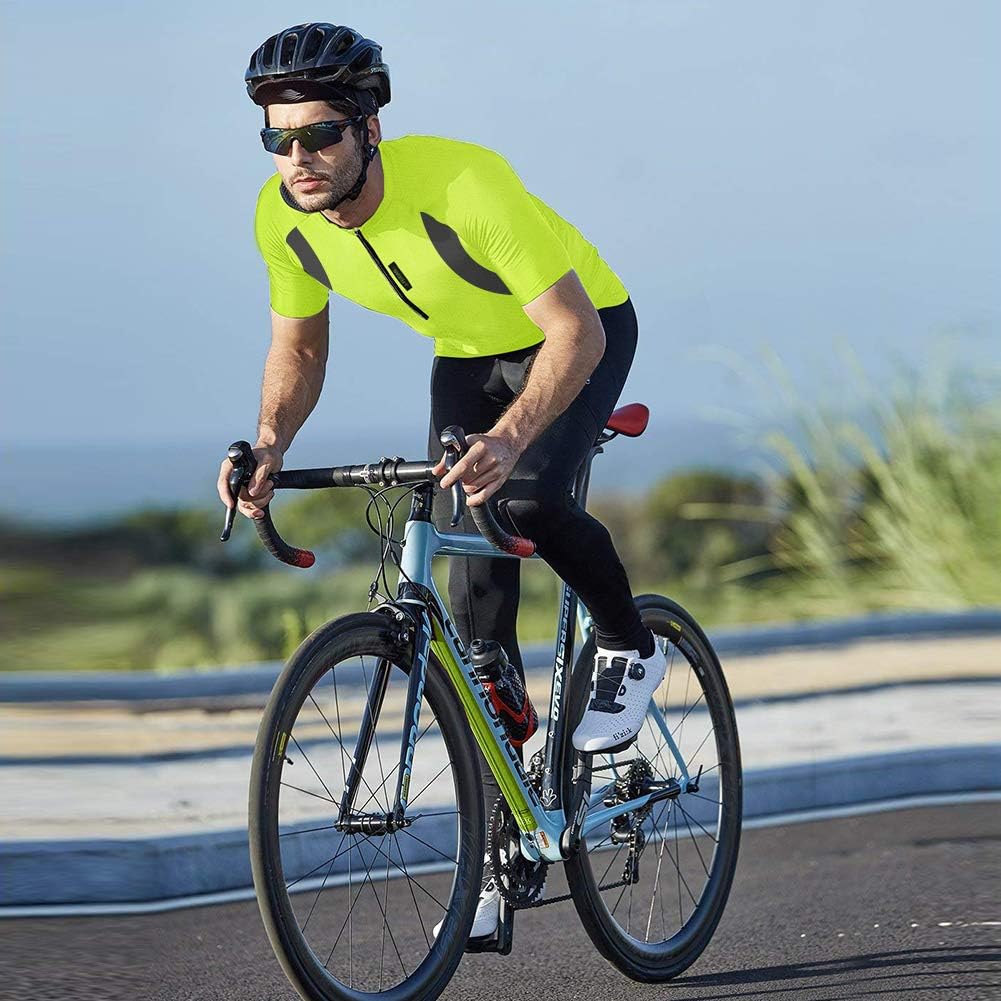 Thumbnail 1 de MEETWEE Magliette Ciclismo Uomo - Maglia a Zip e Tasche sul Retro, traspirante
