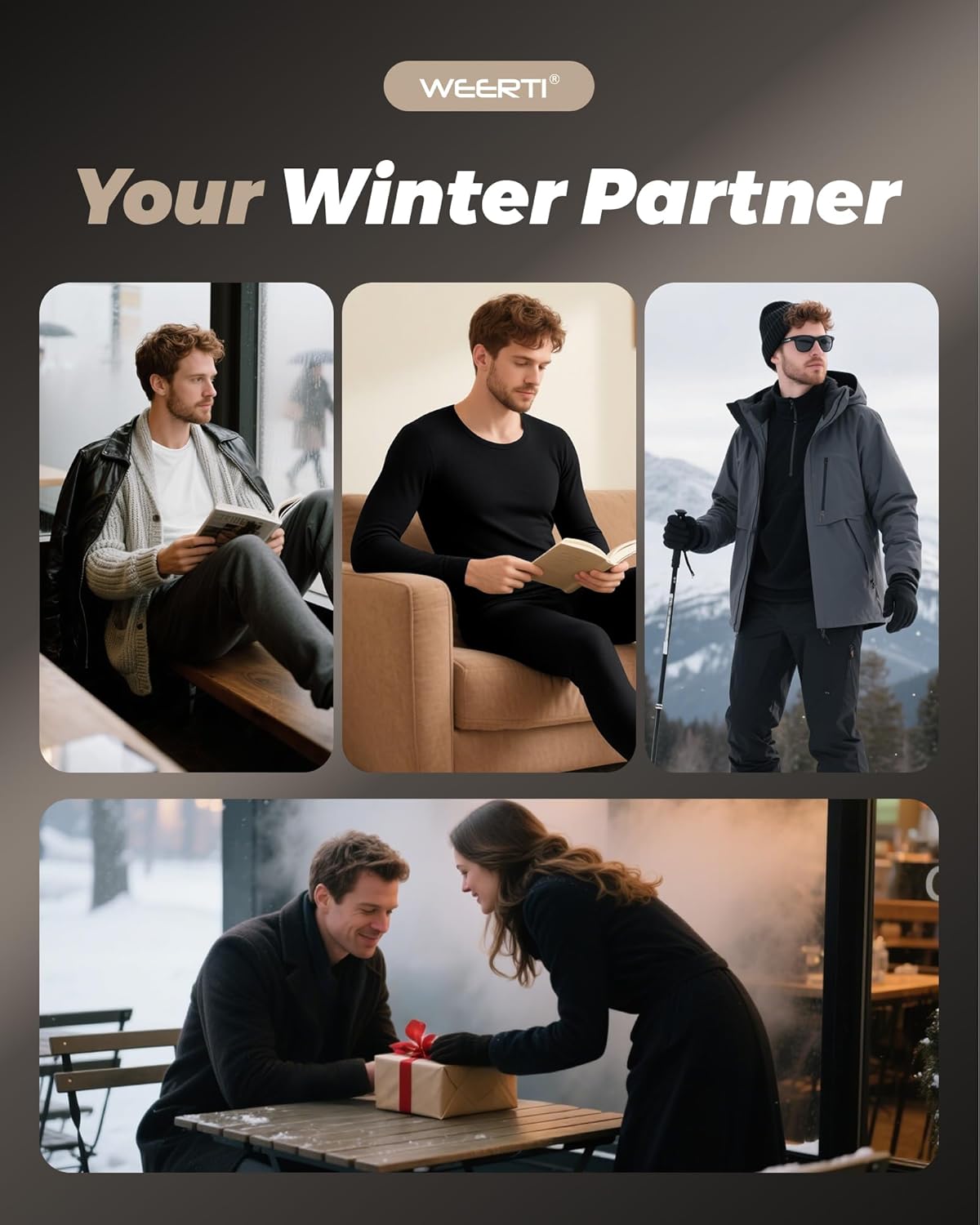 Thumbnail 5 de WEERTI Thermal Long Johns men’s base layer ❄️🩲