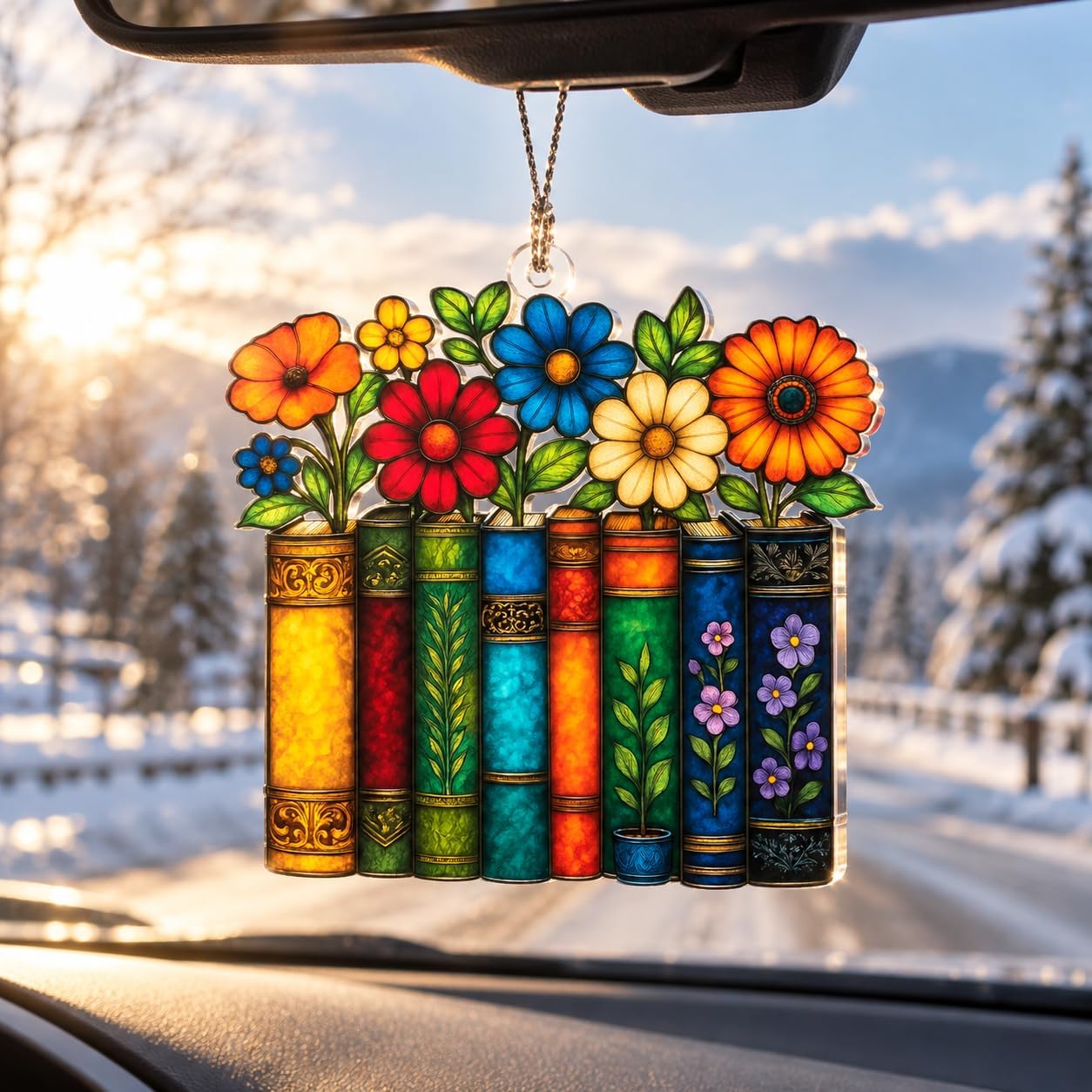 Detalle 2 de Christmas Book Ornament 2026