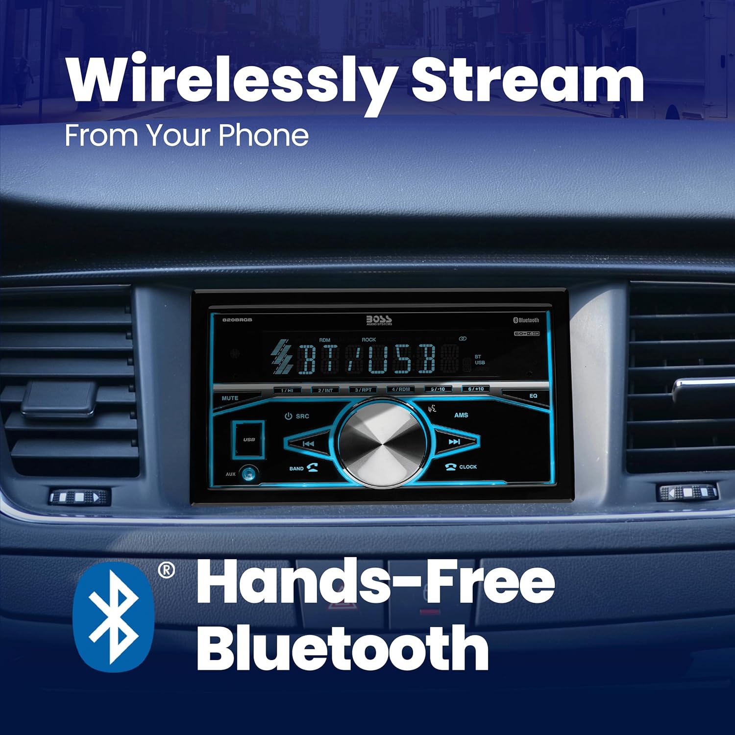 Thumbnail 5 de BOSS Audio Systems 820BRGB Car Stereo 60W 📻