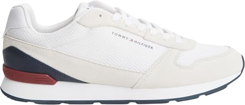 Thumbnail 5 de Tommy Hilfiger Runner, zapatillas para hombre de malla y piel, multicolor, talla 42